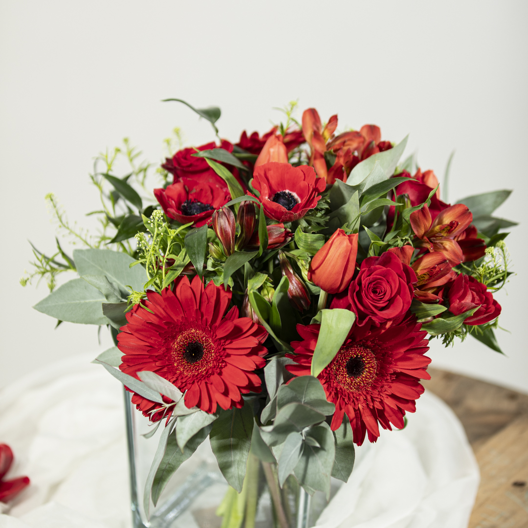 bouquet rosso pinciroli