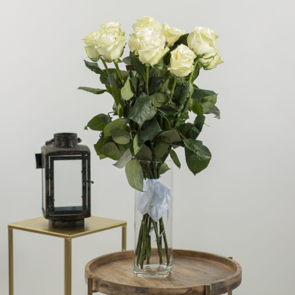 Rose bianche Fioreria Pinciroli Busto consegna a domicilio